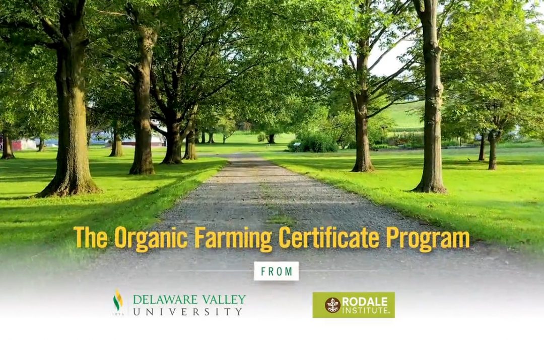 The Organic Farming Certificate Program from Rodale Institute and Delaware Valley University