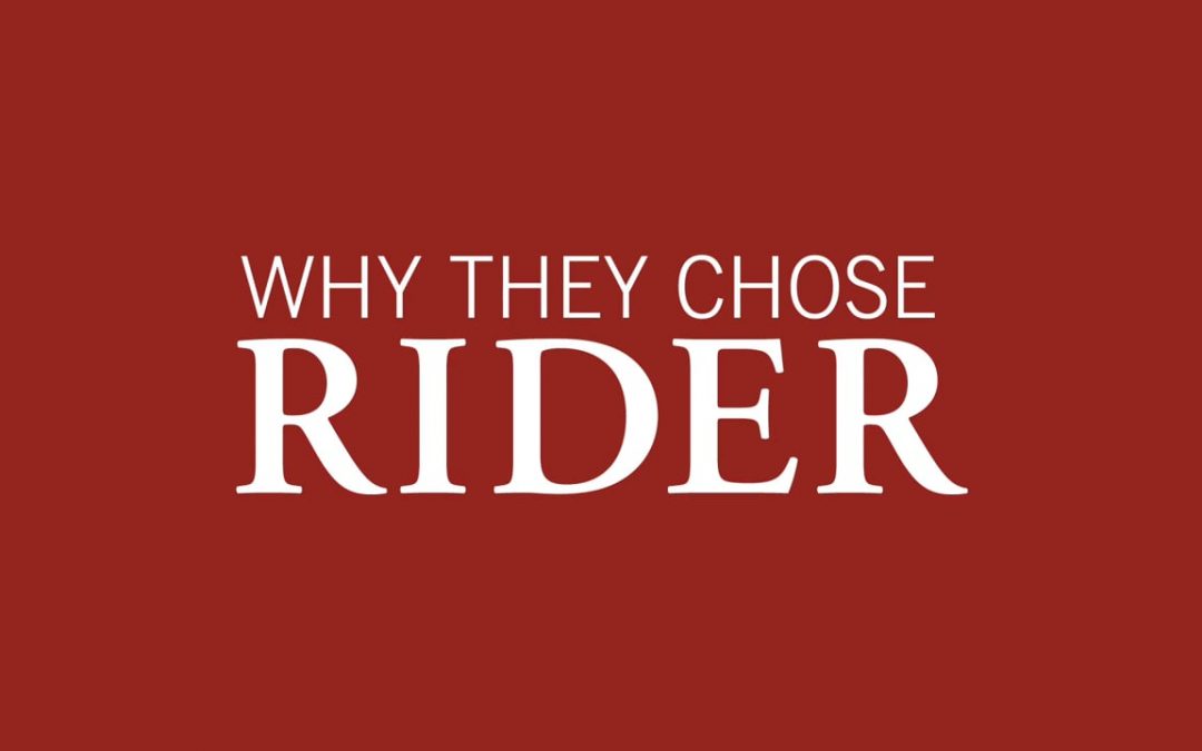 Why Students Chose Rider University